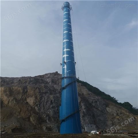 广州混凝土烟囱安装折叠梯护网厂家