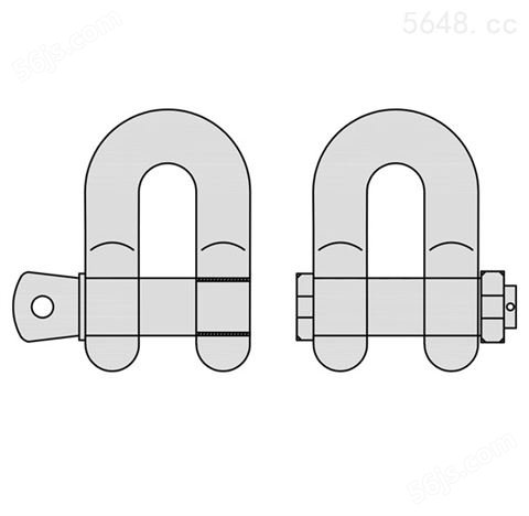 GB/T25854-2010一般起重用D形锻造卸扣