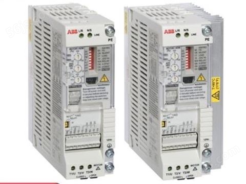 ABB变频器 ACS55-01E-02A2-2 微型机械传动 额定0.37KW